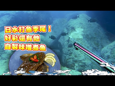 【漁人推介】香港水域 阿火帶大家出海打魚，追逐大藍水，潛水季尾還有什麼魚？白毛/冧追很難吃？回家製作味噌煮魚，Catch and Cook Seafood Recipe: Miso Fish
