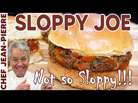 A Not So Sloppy "Sloppy Joe" | Chef Jean-Pierre