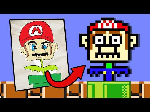 Turning YOUR DRAWINGS into Mario Bosses