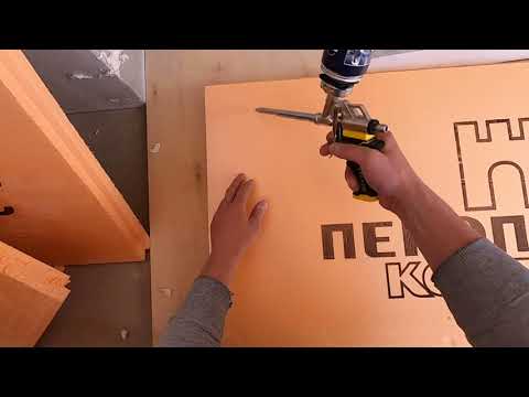 Как утеплить потолок на балконе/лоджии.