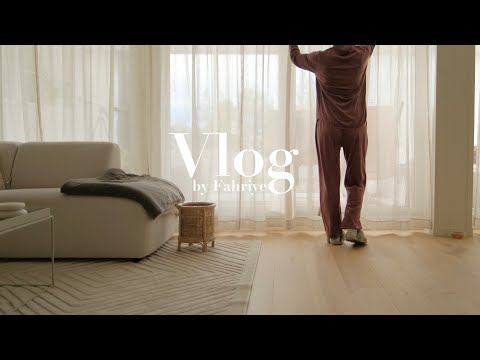 Vlog - A Cozy Autumn Day - Relaxing Morning Routine - Doing Housework - Retro Chair Makeover