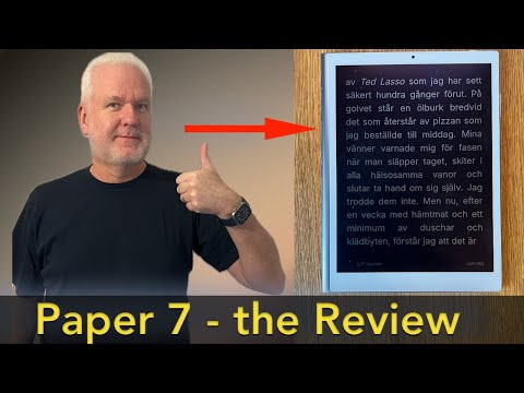 Review: Paper 7 RLCD Tablet / e-Reader from Harbor Innovations (Harborinno) - Also RLCD vs e-Ink