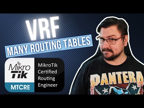 Full MikroTik MTCRE - VRF (Basic Overview & Lab)