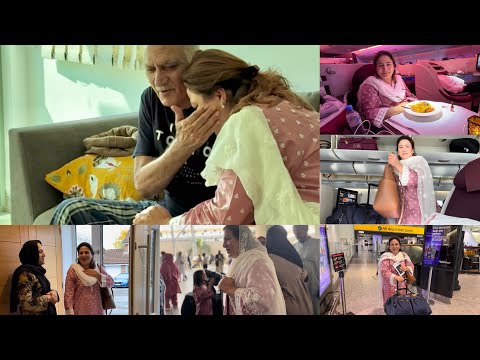 Pakistan janey ke teyare || Finally Pakistan a gaye Abu jee key pass|| Abu jee hoye kush 