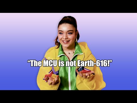 Iman Vellani being a true Marvel fan