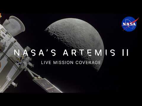 NASA's Artemis II Live Mission Coverage (Official Broadcast)