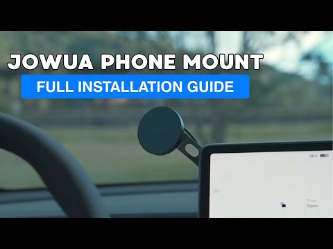 Jowua Phone Mount | Installation Guide
