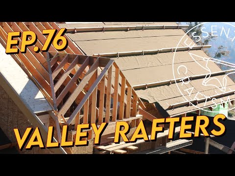 Cutting Valley and Jack Rafters for a Gable Dormer Ep.76