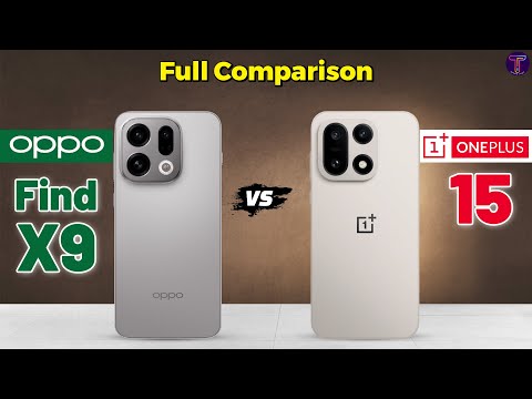 OPPO Find X9 vs OnePlus 15 : Full Comparison 🤔❓