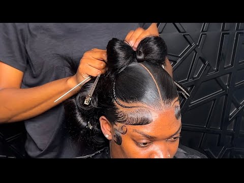 🔥 frontal wig installation w/ curls and extra styling