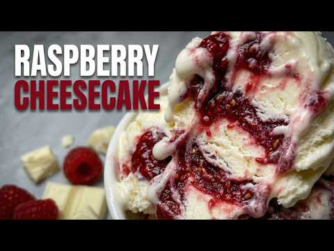 White Chocolate Raspberry Cheesecake | Low Carb 