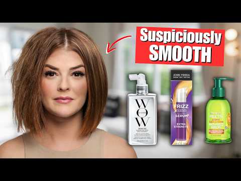 The Best ANTI-FRIZZ Hair Products Put to the Test! DRUGSTORE VS LUXURY