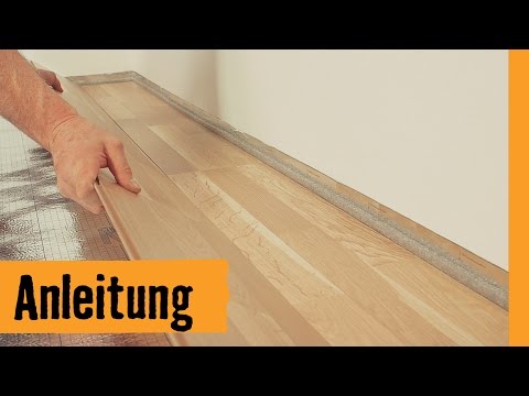 Laminat verlegen Angle-Angle | HORNBACH Meisterschmiede