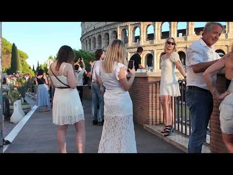 ☀️ Rome in the Sun 4K Walking Tour of Italy's Iconic Streets & Landmarks. #travel #romeitaly #4kwalk