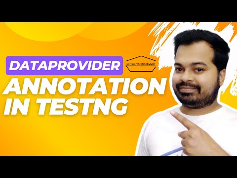 Data Provider Annotations in TestNG | Manage Test Data Efficiently | Enhanced Test Coverage