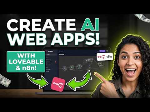 Build AI App in 15 Minutes with Loveable & n8n [No-Code Tutorial]