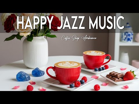 Happy Jazz Music ☕ Bossa Nova Coffee Vibes for Good Mood, Study Focus and Relaxing Morning