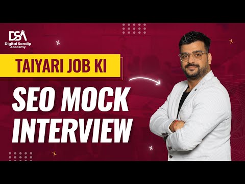 SEO Interview 2025 | How To Crack SEO Interview | Digital Marketing Question and Answer