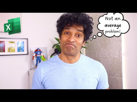 Average calculation in Excel, but with a twist 🥨