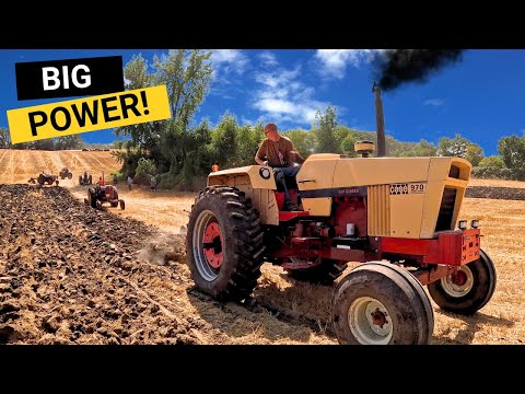 Old Iron, Big Horsepower - The Evolution of Farming!!