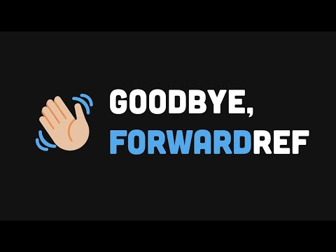 Goodbye, forwardRef