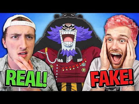 REAL or FAKE One Piece Devil Fruits with NOOBS...