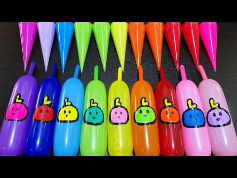 MAKING SLIME WITH PIPING BAG VS BALLOON ! SATISFYING VIDEOS #7015