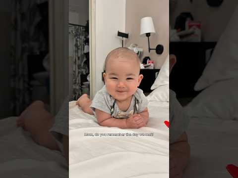 Oh I remember the day we met❤️ How has it been 4 months already?! #FirstTimeParents #motherhood