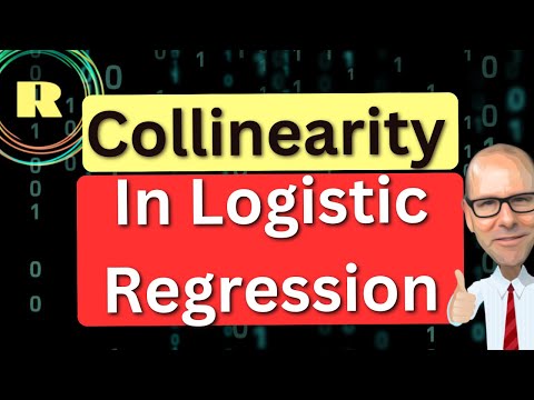 Collinearity in logistic regression using R programming