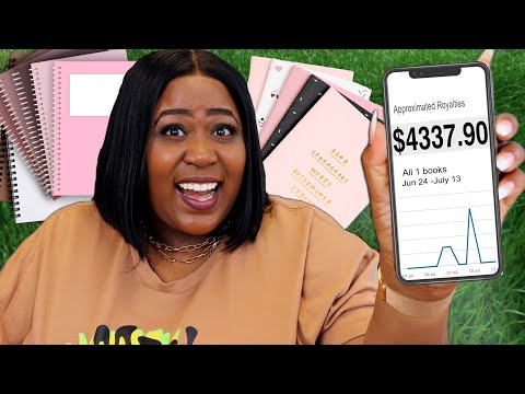 I Made THIS in Just 7 Days Selling Low Content Books Online (Easy Passive Income)