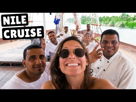 WE'RE SAILING! Egypt River Cruise Day 2