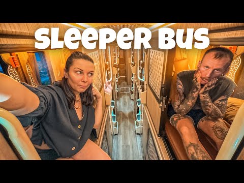 We Took a Luxury Sleeper Bus to Bali… Worst Experience Yet?
