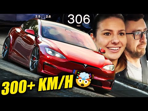 INSANE SPEED! Modified Tesla Model S Plaid Track Pack! // Nürburgring