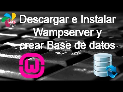 Descargar e instalar Wampserver | Crear Base de datos