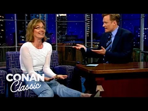 Allison Janney Was Caught Off Guard By A Fan Of “The West Wing” | Late Night with Conan O’Brien