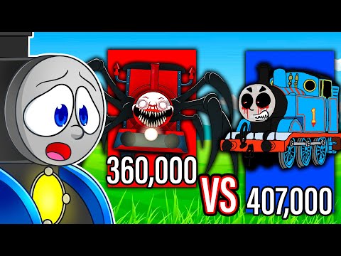 Thomas Reacts To SPIDER THOMAS vs CHOO CHOO CHARLES Power Level Comparison