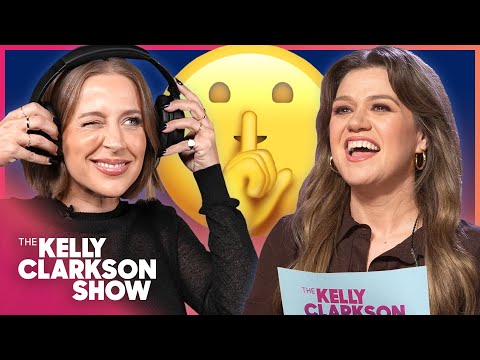 Kelly Clarkson & Jessi Crack Up Playing Viral Whisper Challenge | Original