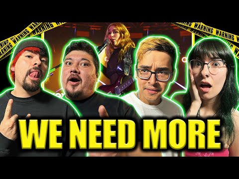 American Musicians & Streamers FIRST TIME REACTION to The Warning 'MORE'(LIVE 2023 MTV VMAS)
