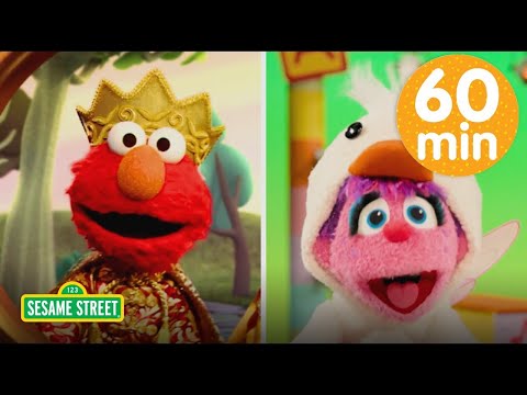 1 HOUR of Fairytales with Elmo & Abby ✨🦄 | Sesame Street | Song Compilation