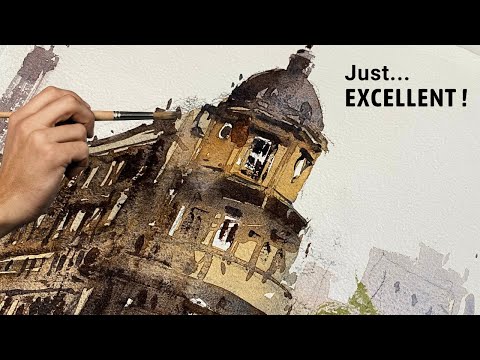 An Excellent Technique to ADVANCE Your Watercolor (Simplify)