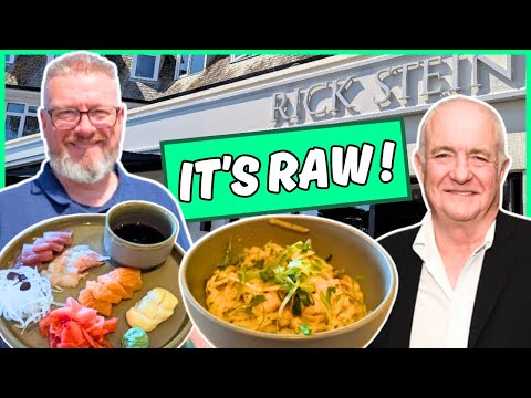 I Was Served RAW FISH at RICK STEIN! New Bar Menu Review