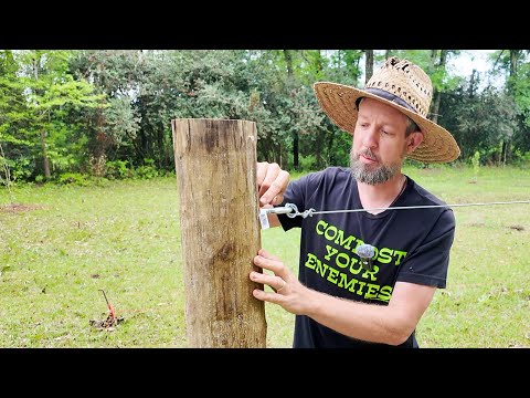 Single Wire Grape Trellis Dimensions, Setup and Tips for Muscadines