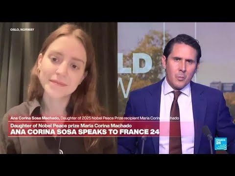 'We are on the brink of freedom': Daughter of Venezuelan opposition leader Ana Corina Sosa