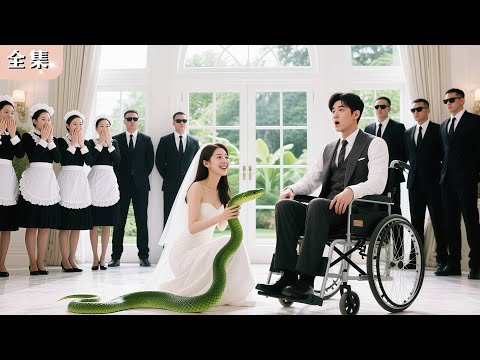新婚夜殘疾總裁放毒蛇嚇唬聯姻新娘，卻被她一秒馴服！總裁當場心動！#總裁 #甜寵 #爽感