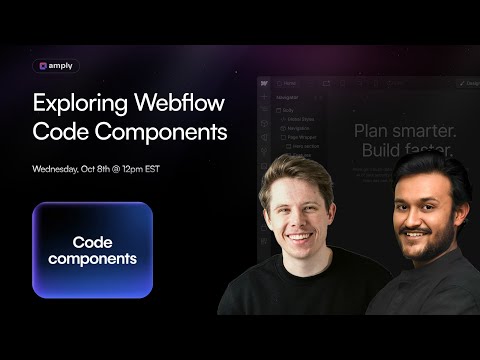 Exploring Webflow Code Components