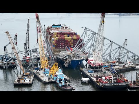 Army official discusses Baltimore bridge wreckage removal 6 weeks after collapse