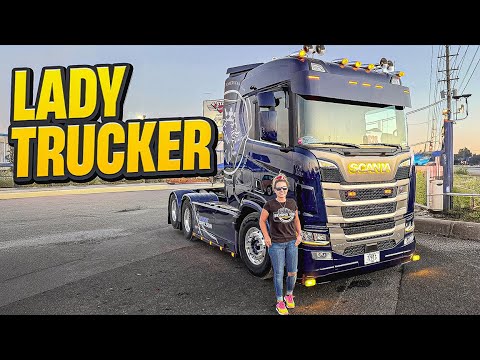 Lady Truckers Take the Wheel of Our Scania Truck!