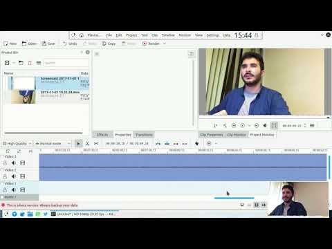 آموزش ساخت ویدیوهای آموزشی به کمک نرم‌افزار kdenlive