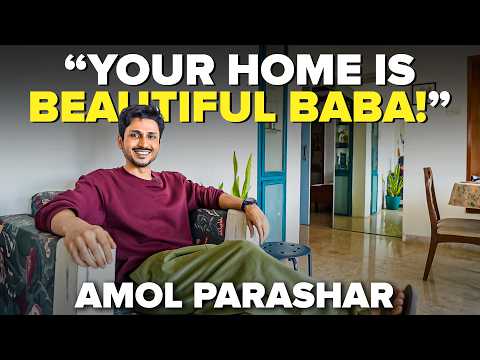 Inside Amol Parashar aka Chitvan's Warm & Spacious Bachelor Pad | Mashable Gate Crashes EP 42