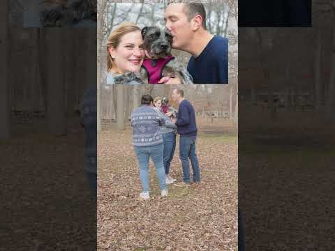 Taking photos of a couple & their dog #photography #portraitphotography #dogphotography